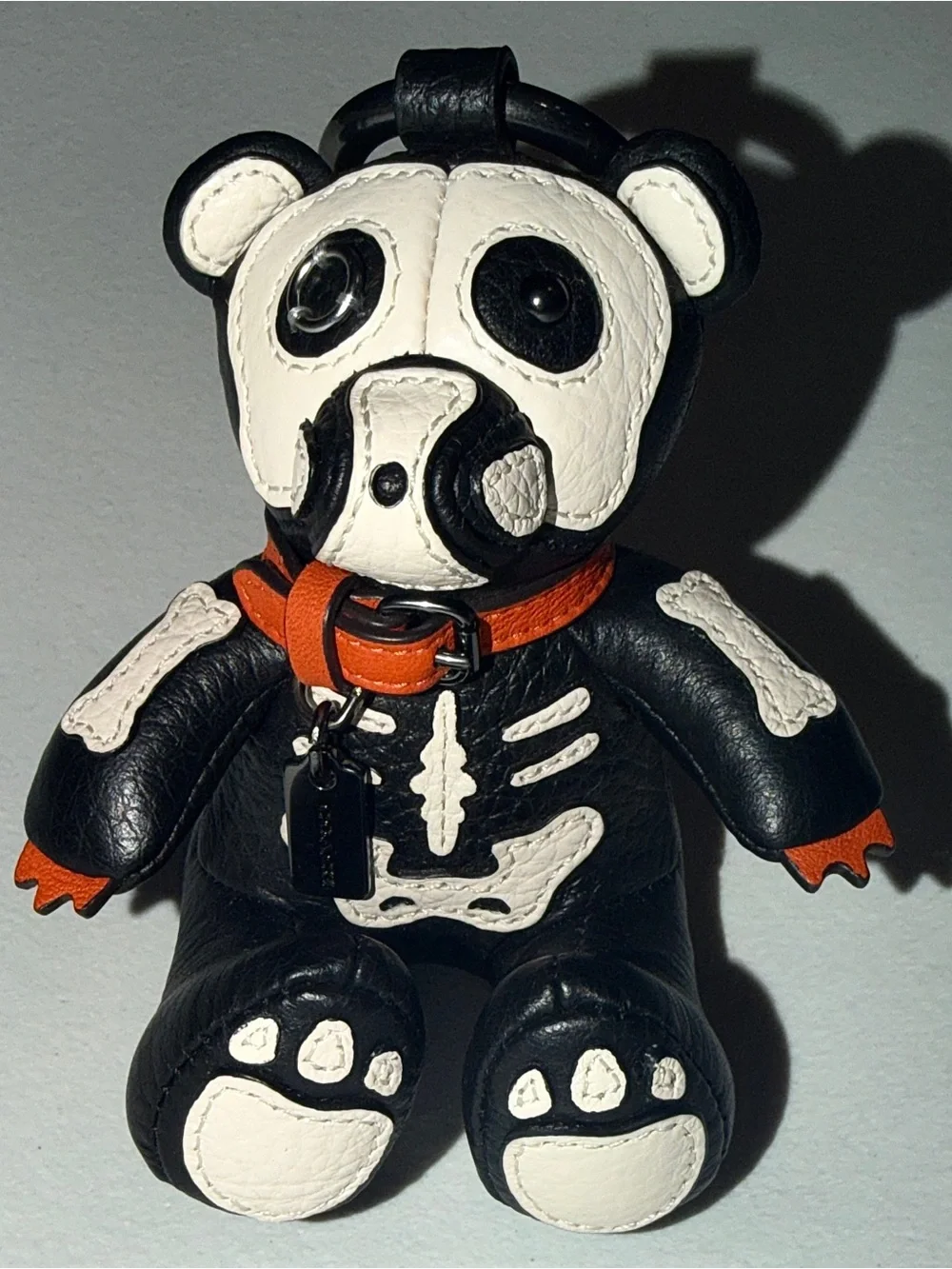 Coach SKELETON Collectible Bear Charm.